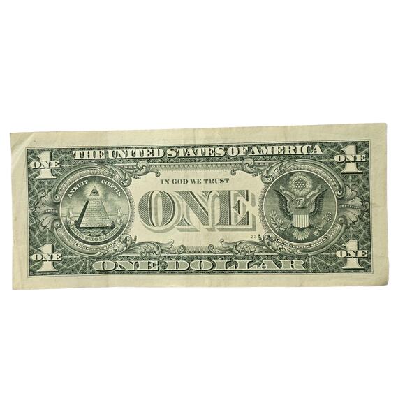 US MINT Fancy Serial Number I•26282826•A One Dollar Bill 2017 READ - Picture 3 of 3